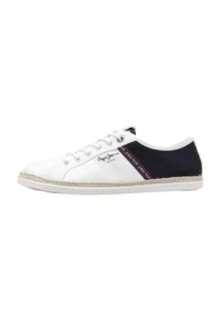 Pepe Jeans Maui Tape Urban - Zapatos Con Cordones - White