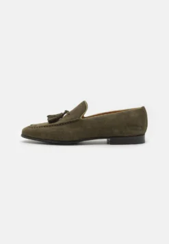MELVIN & HAMILTON Clive 20 - Mocasines - Military Green/Rich Tan/Navy