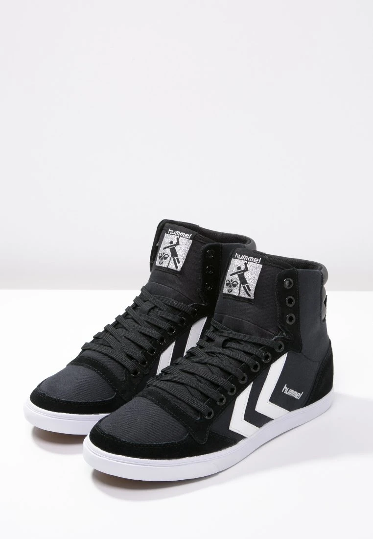 Hummel Slimmer Stadil - Zapatillas Altas - Black/White 3 Hummel Slimmer Stadil - Zapatillas Altas - Black/White - Imagen 3