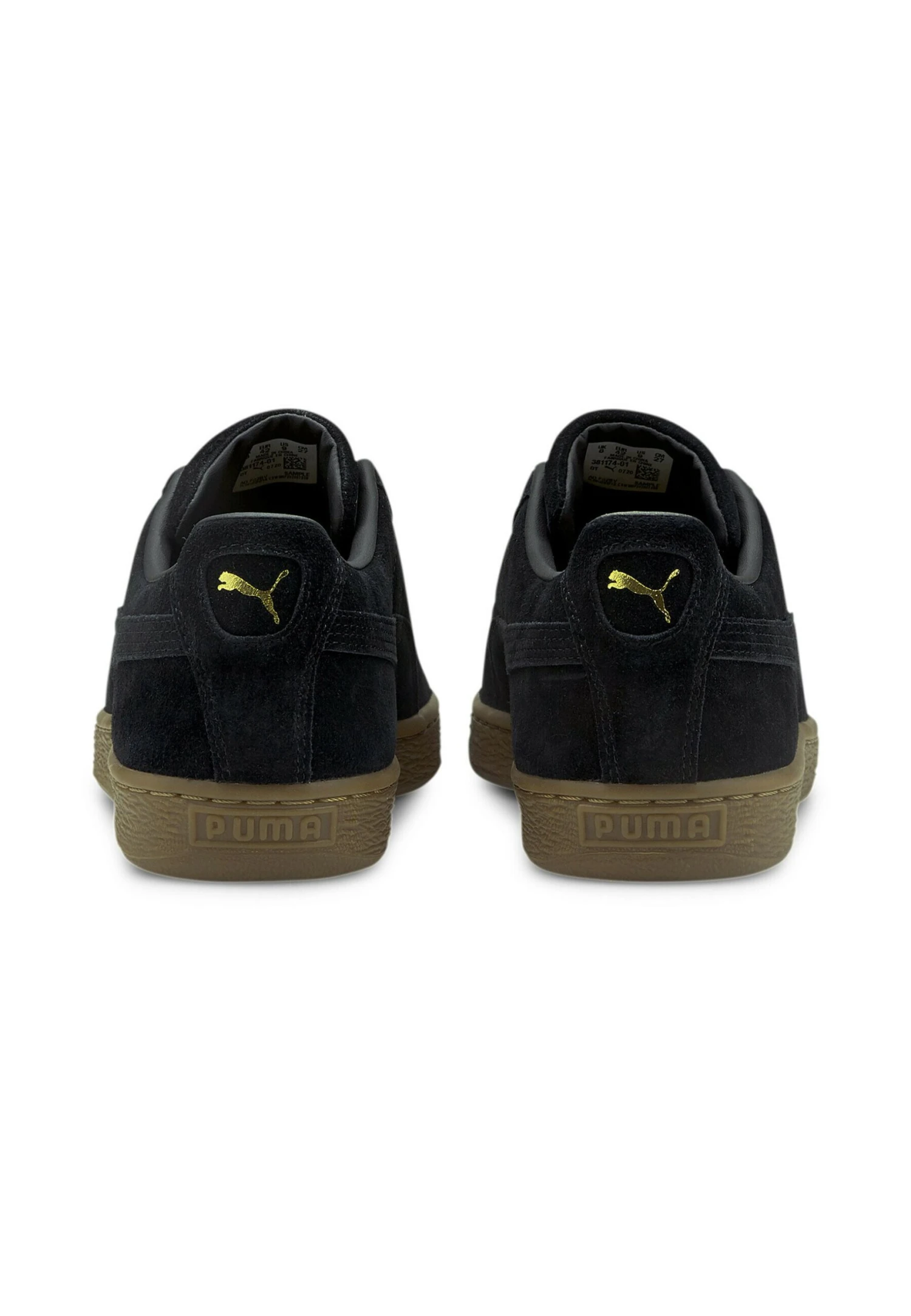 Suede Gum - Zapatillas - Puma Black-Gum 4 Suede Gum - Zapatillas - Puma Black-Gum - Imagen 4