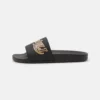 Roberto Cavalli Slide - Sandalias Planas - Black