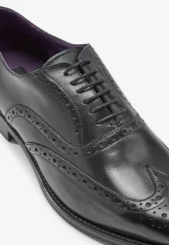 Next Signature Italian Wing Cap Brogues Wide Fit - Zapatos Con Cordones - Black -Zapateria Top 4e89ee6dbaa24c12b0afdb8bcf67e71e scaled