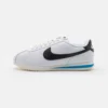 Nike Sportswear Cortez - Zapatillas - White/Black/Light Photo Blue/Sail/Team Orange