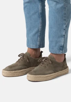 Mykonos - Alpargatas - Olive Suede