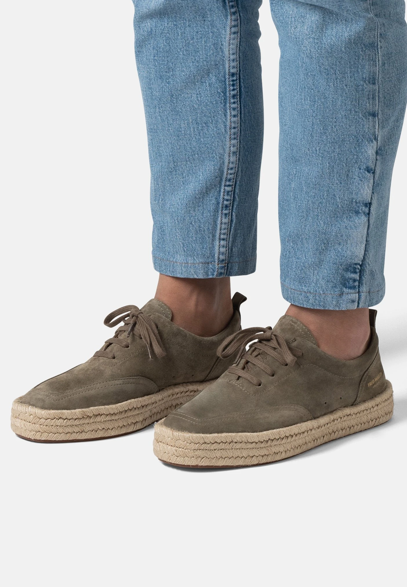 Mykonos - Alpargatas - Olive Suede 1 Mykonos - Alpargatas - Olive Suede