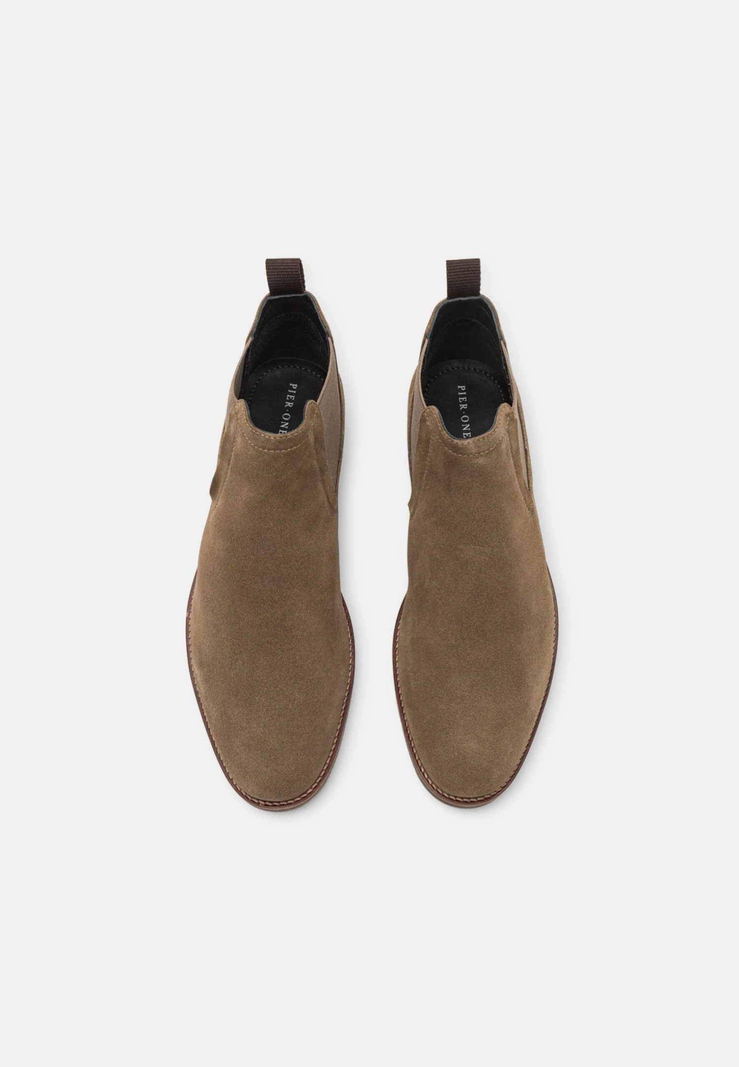 Pier One Leather - Botines - Taupe 4 Pier One Leather - Botines - Taupe - Imagen 4