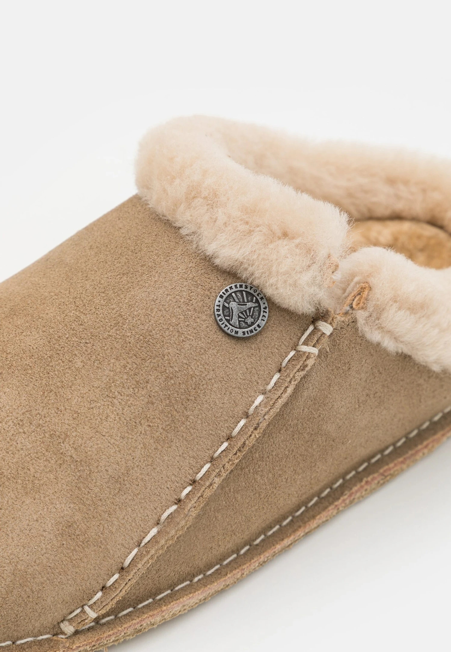 Birkenstock Zermatt Premium Unisex - Pantuflas - Taupe 6 Birkenstock Zermatt Premium Unisex - Pantuflas - Taupe - Imagen 6