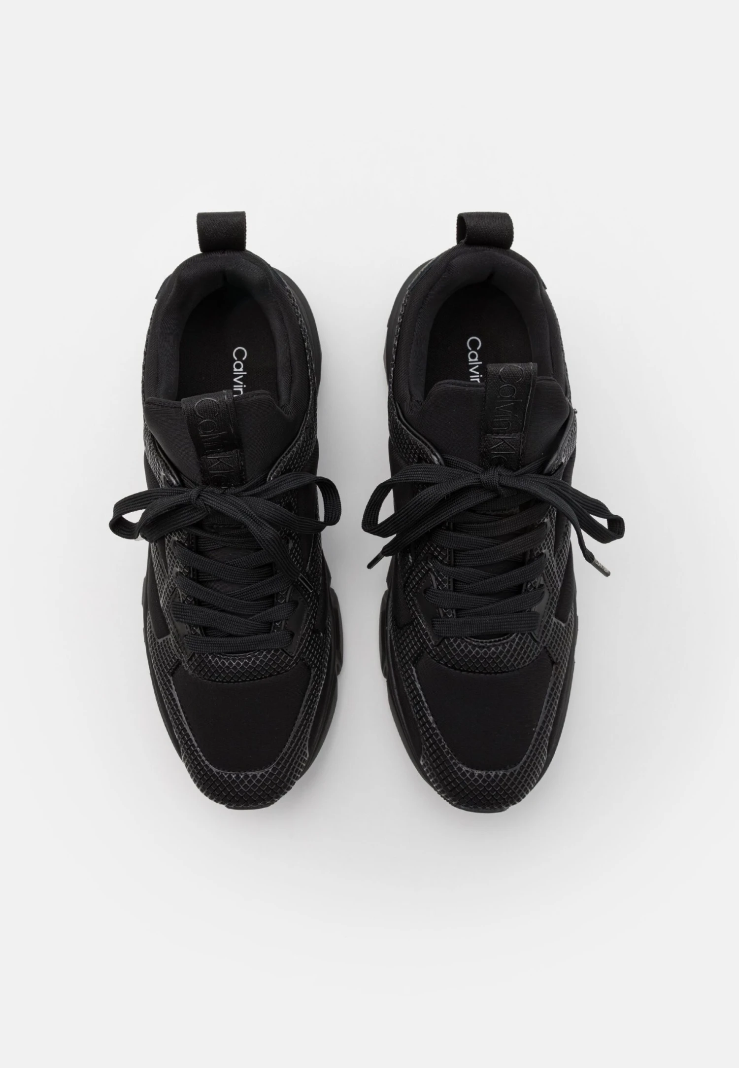 Calvin Klein Top Lace Up- Zapatillas - Triple Black 4 Calvin Klein Top Lace Up- Zapatillas - Triple Black - Imagen 4