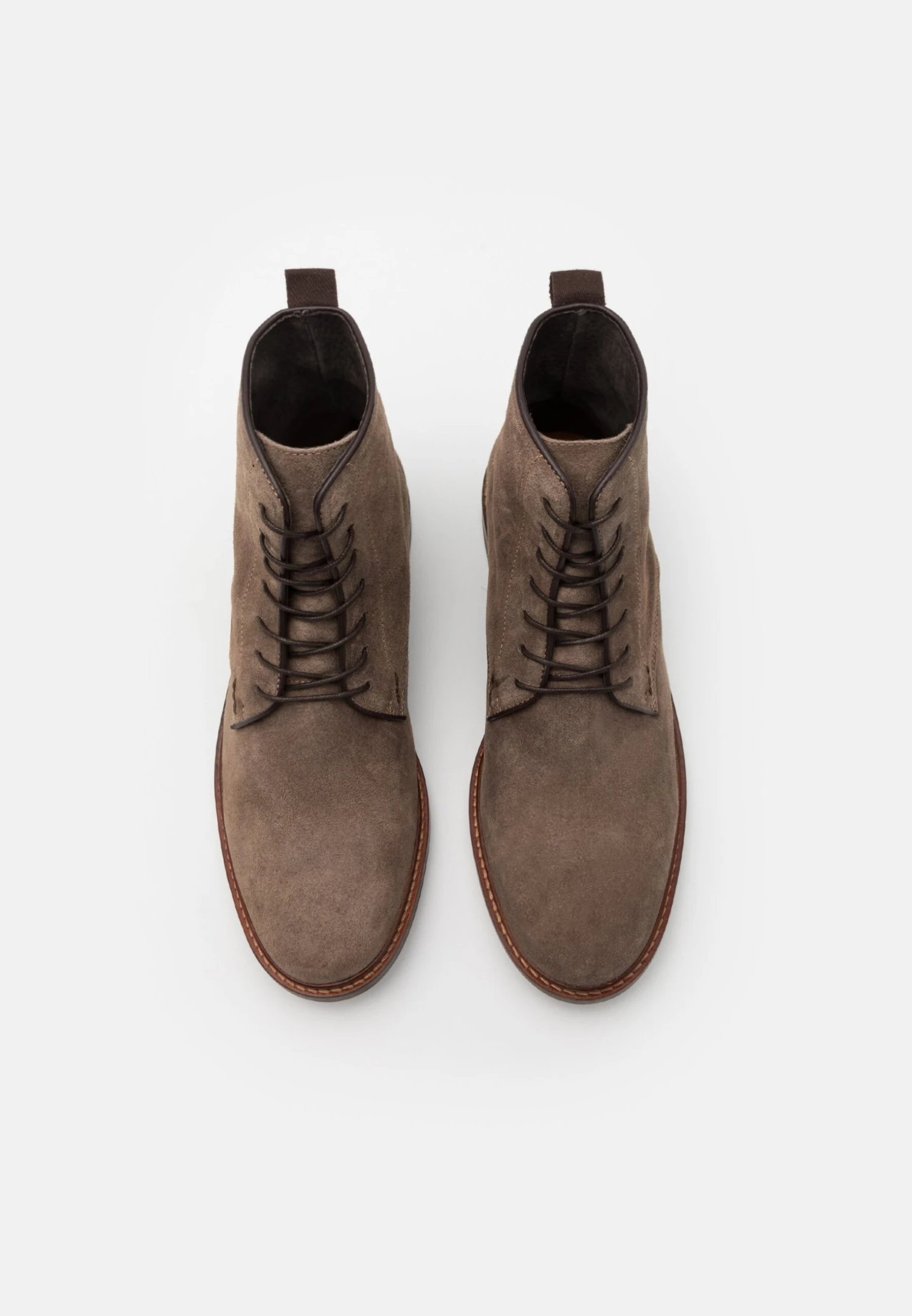 Shoe The Bear Waxed- Botines Con Cordones - Taupe 4 Shoe The Bear Waxed- Botines Con Cordones - Taupe - Imagen 4