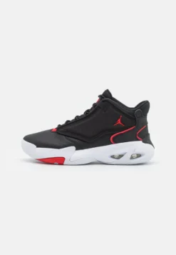 Jordan Max Aura 4 - Zapatillas Altas - Black/University Red/White