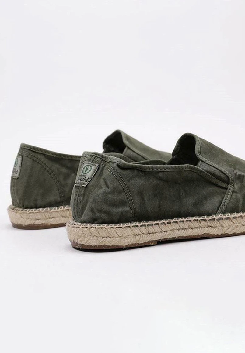 NATURAL WORLD Alpargatas - Green 5 NATURAL WORLD Alpargatas - Green - Imagen 5