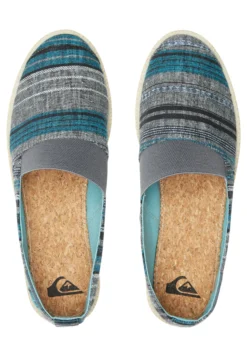 Quiksilver Alpargatas - Grey -Zapateria Top 74eb4cd544464000a2230c791ad705f1