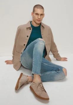 Zapatos Con Cordones - Beżowy