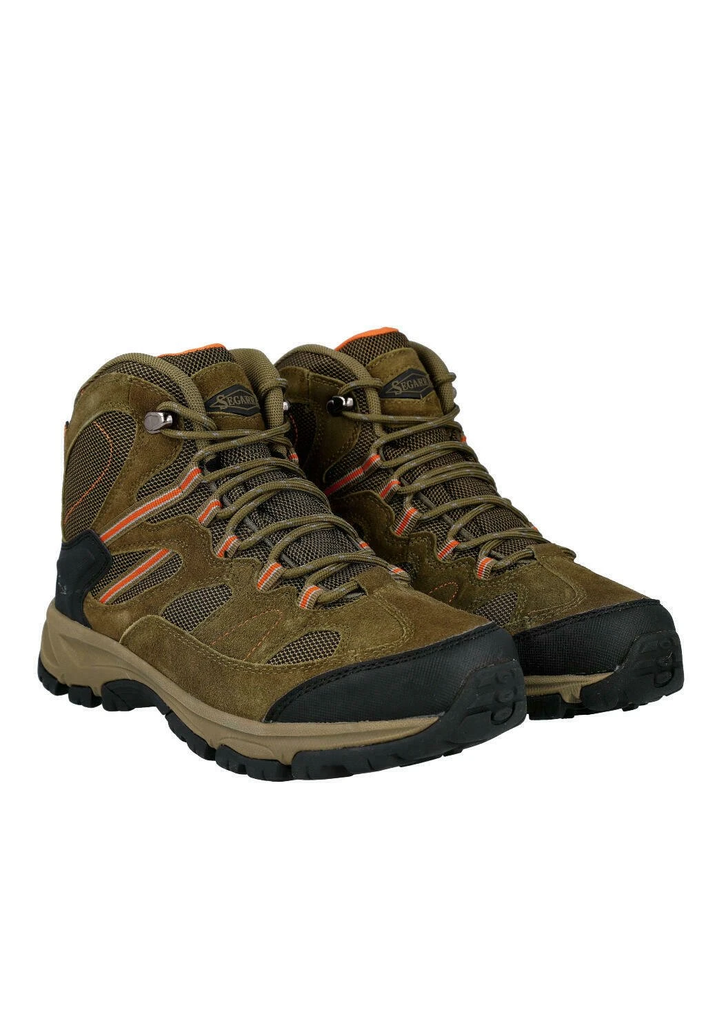 Botas Trekking - Botines Con Cordones - Kaki 2 Botas Trekking - Botines Con Cordones - Kaki - Imagen 2