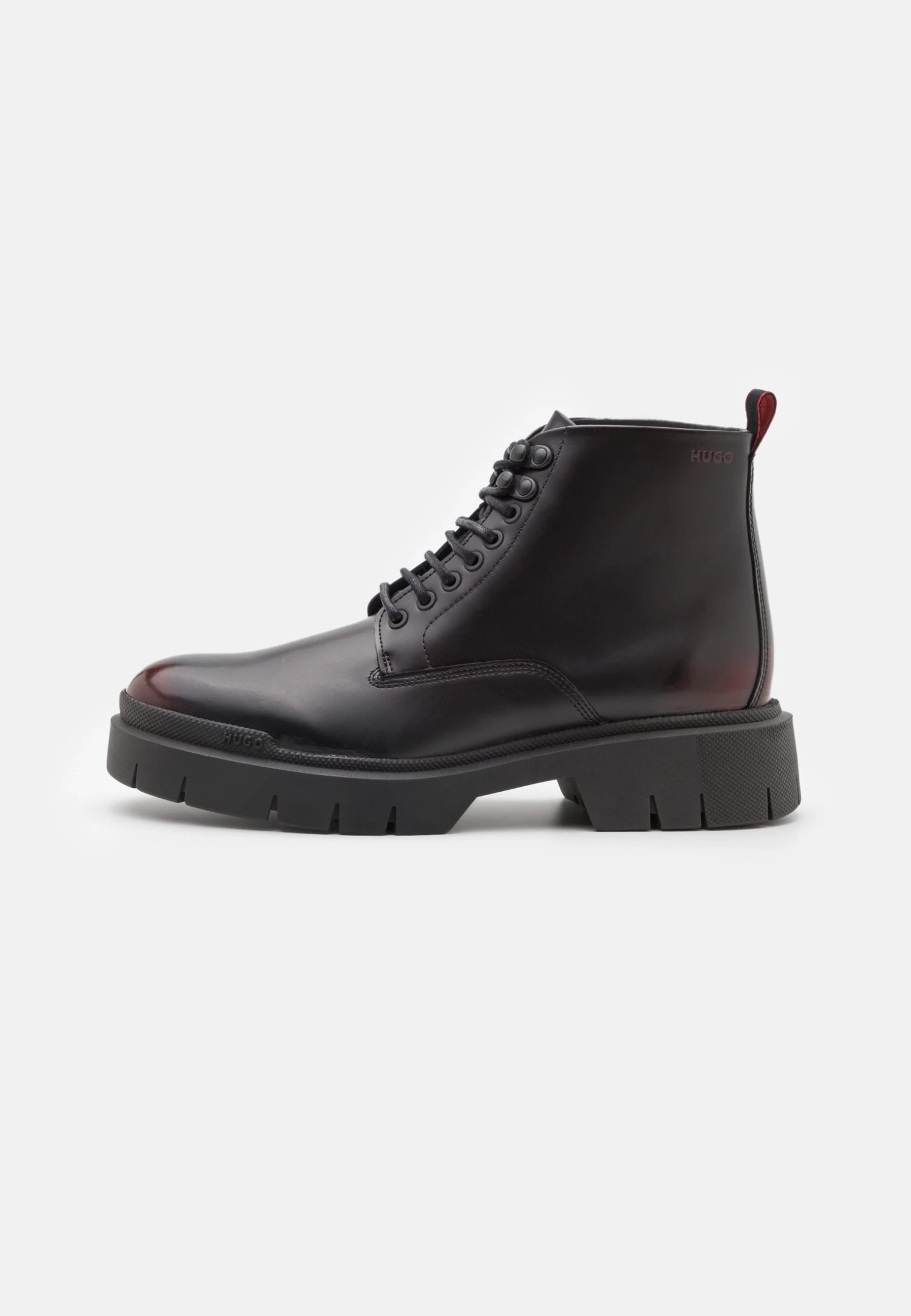Hugo Denzel - Botines Con Cordones - Dark Red 1 Hugo Denzel - Botines Con Cordones - Dark Red