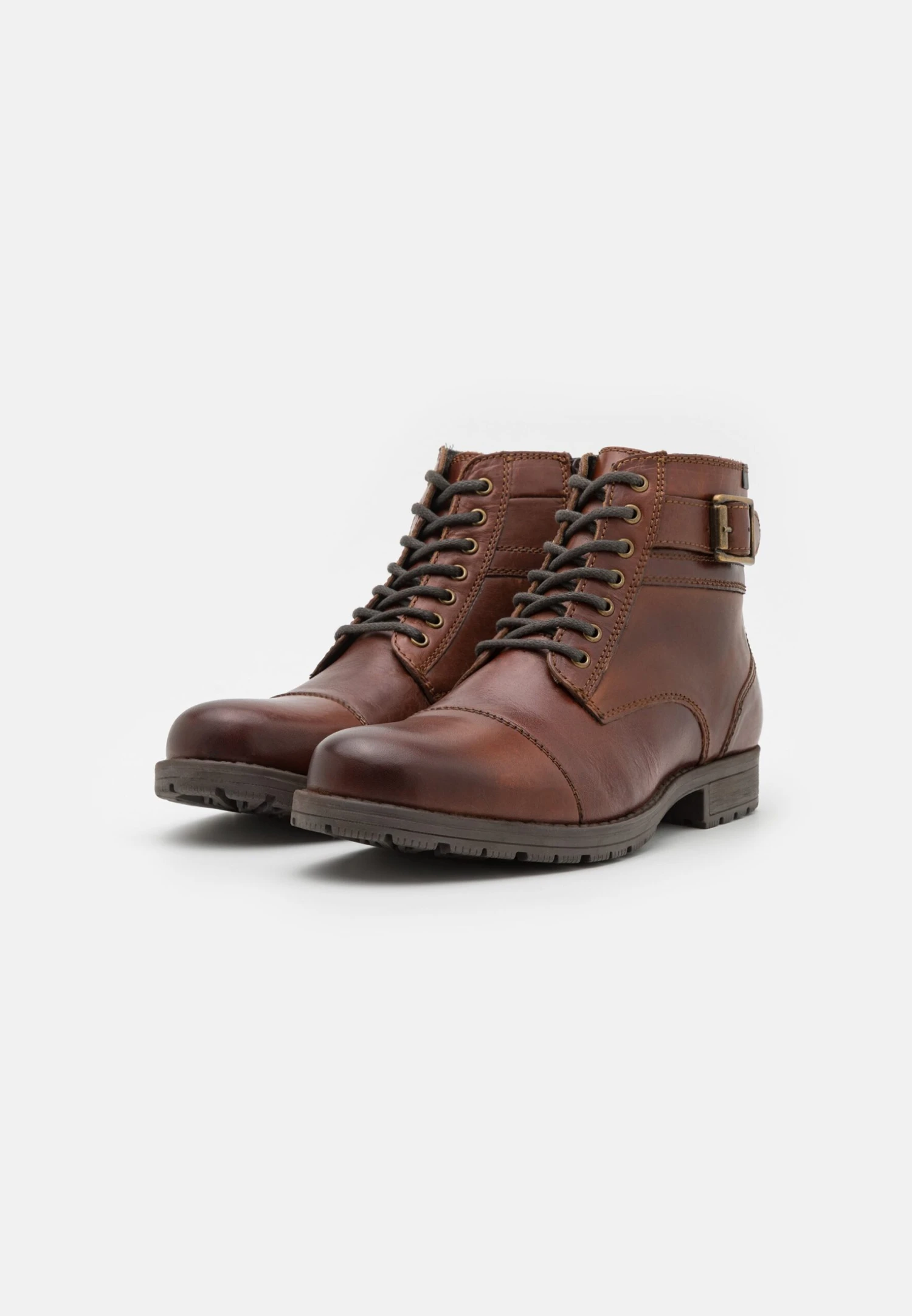 Pier One Leather - Botines Con Cordones - Brown 2 Pier One Leather - Botines Con Cordones - Brown - Imagen 2