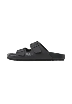 Pepe Jeans Bio Royal Double - Sandalias Planas - Black