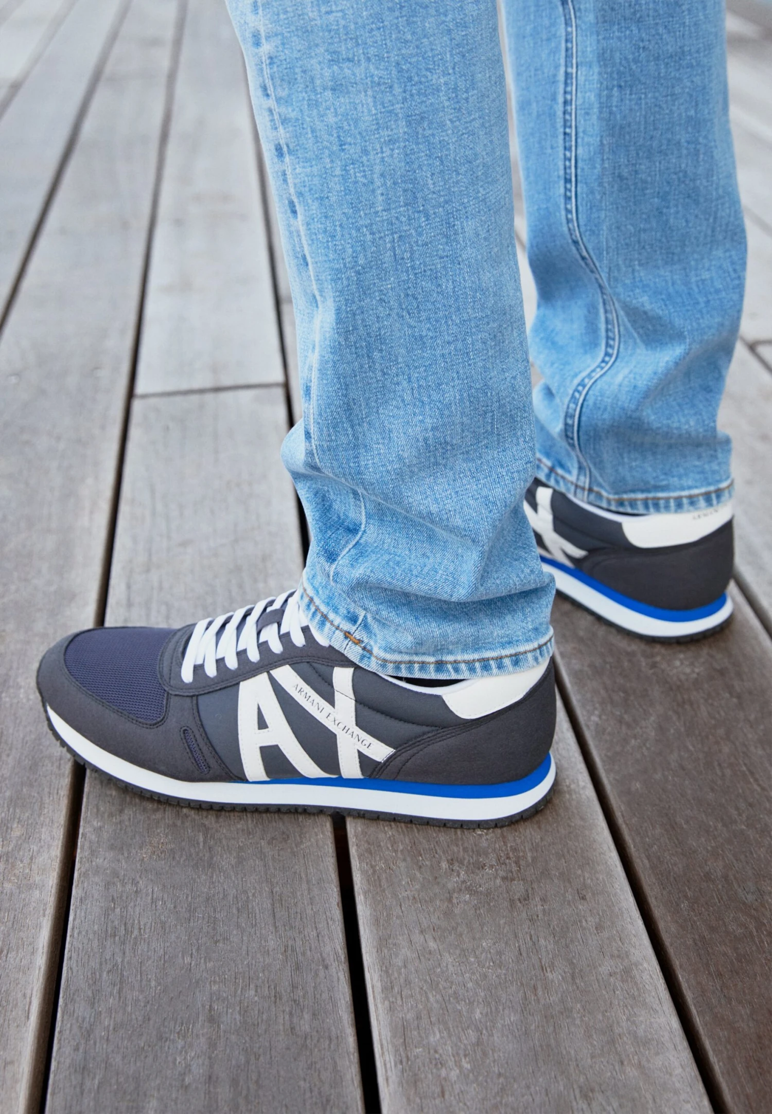 Armani Exchange Zapatillas - Navy/White 2 Armani Exchange Zapatillas - Navy/White - Imagen 2