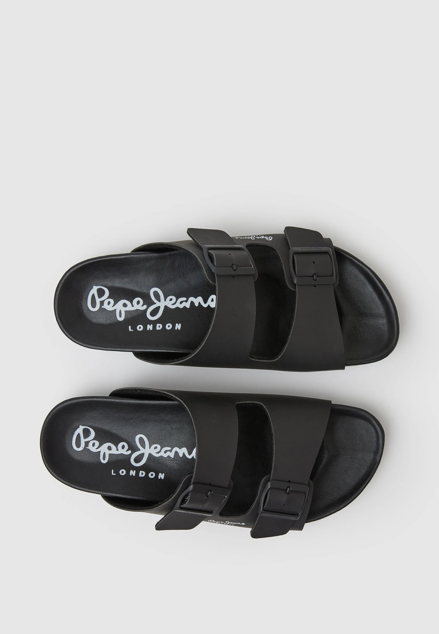 Pepe Jeans Bio Royal Double - Sandalias Planas - Black 3 Pepe Jeans Bio Royal Double - Sandalias Planas - Black - Imagen 3