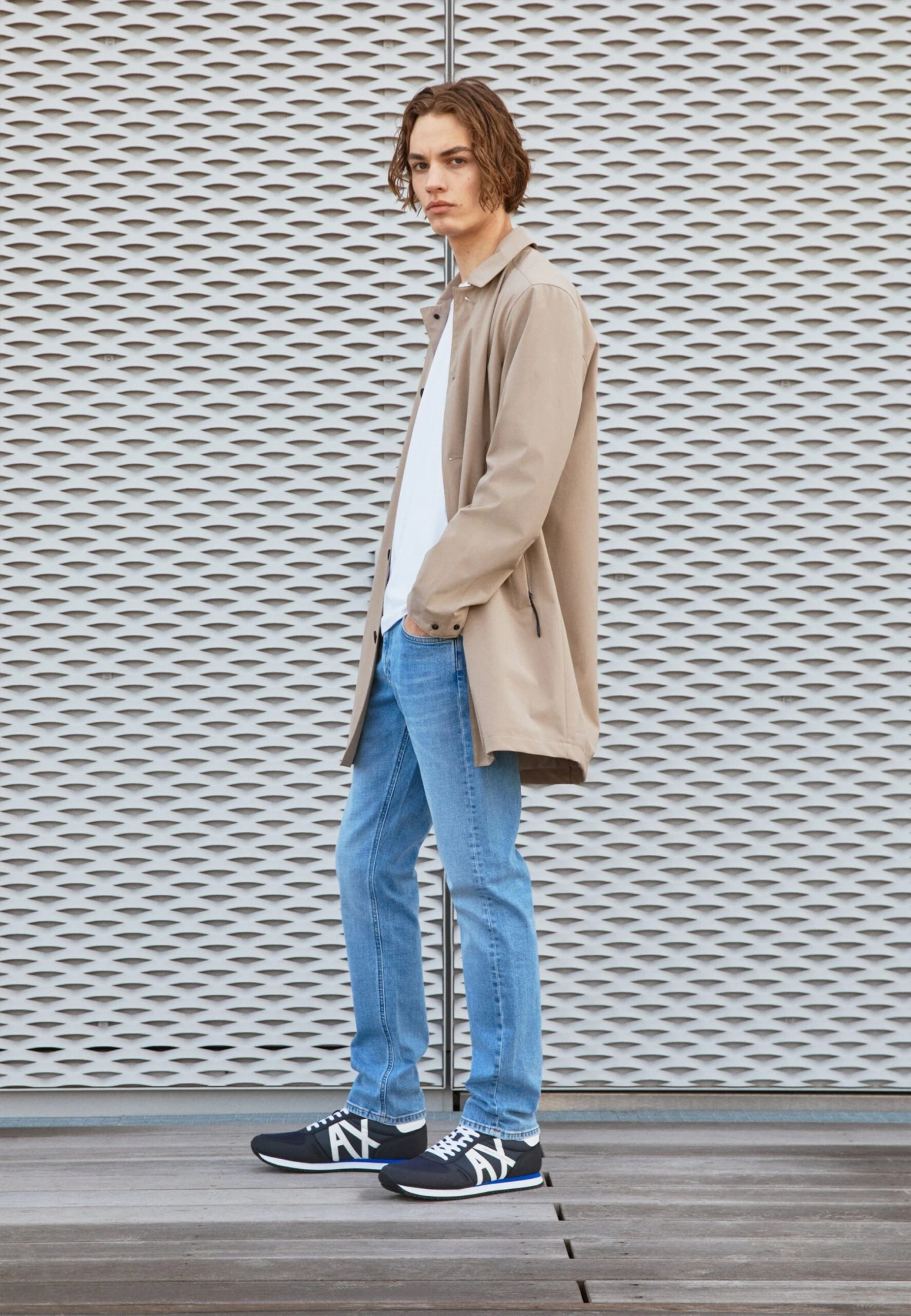 Armani Exchange Zapatillas - Navy/White 3 Armani Exchange Zapatillas - Navy/White - Imagen 3