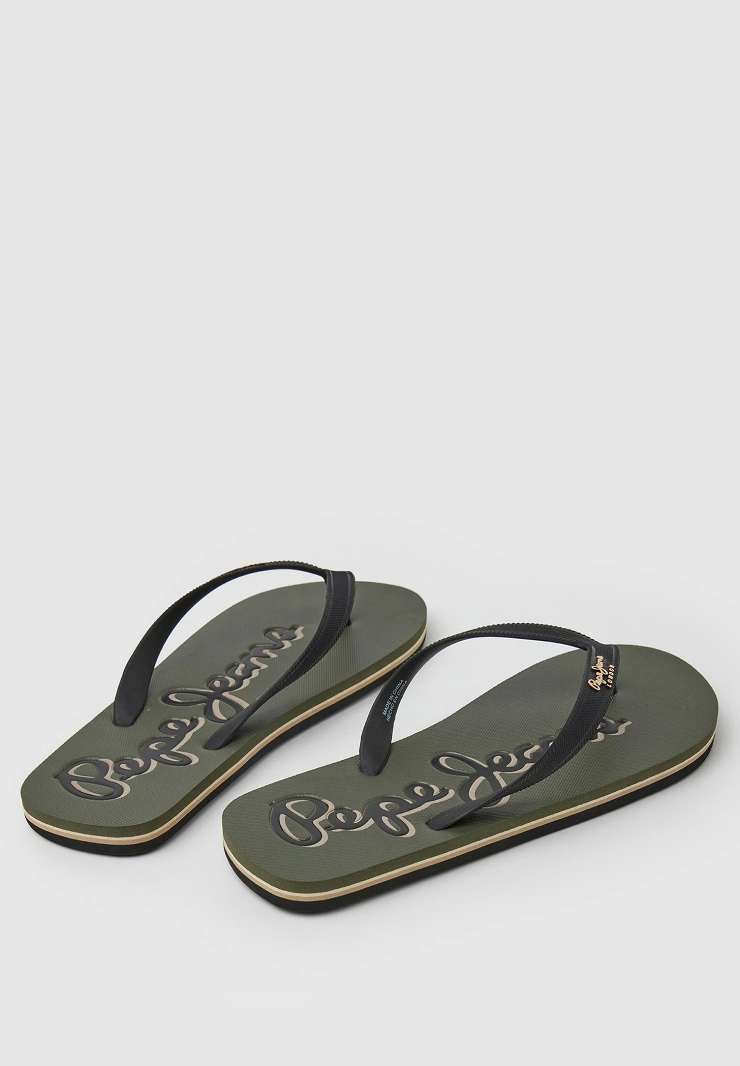 Pepe Jeans Bay Beach Logo M Ss23 - Sandalias De Dedo - Army 4 Pepe Jeans Bay Beach Logo M Ss23 - Sandalias De Dedo - Army - Imagen 4