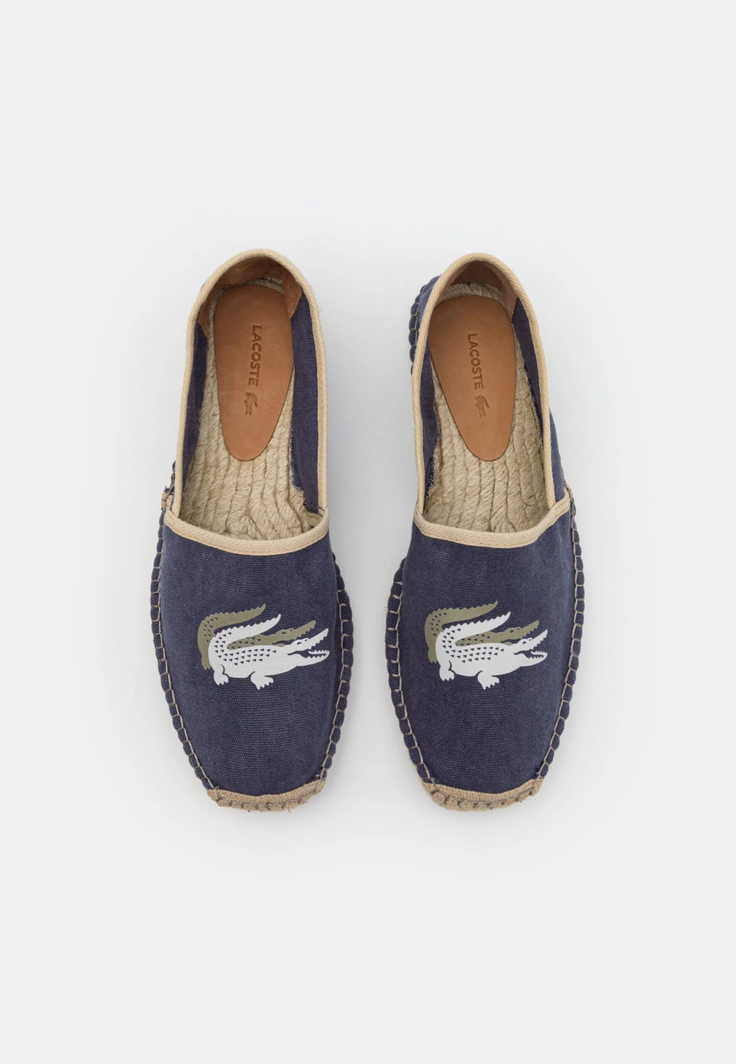 Lacoste Uhabia - Alpargatas - Navy/Off-White 4 Lacoste Uhabia - Alpargatas - Navy/Off-White - Imagen 4