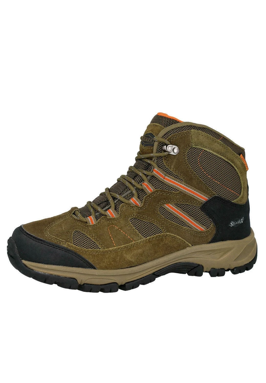Botas Trekking - Botines Con Cordones - Kaki 1 Botas Trekking - Botines Con Cordones - Kaki