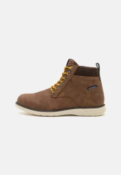 Jack & Jones Jfwdenver - Botines Con Cordones - Cappuccino