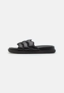 Marni Fussbett Shoe - Sandalias Planas - Black