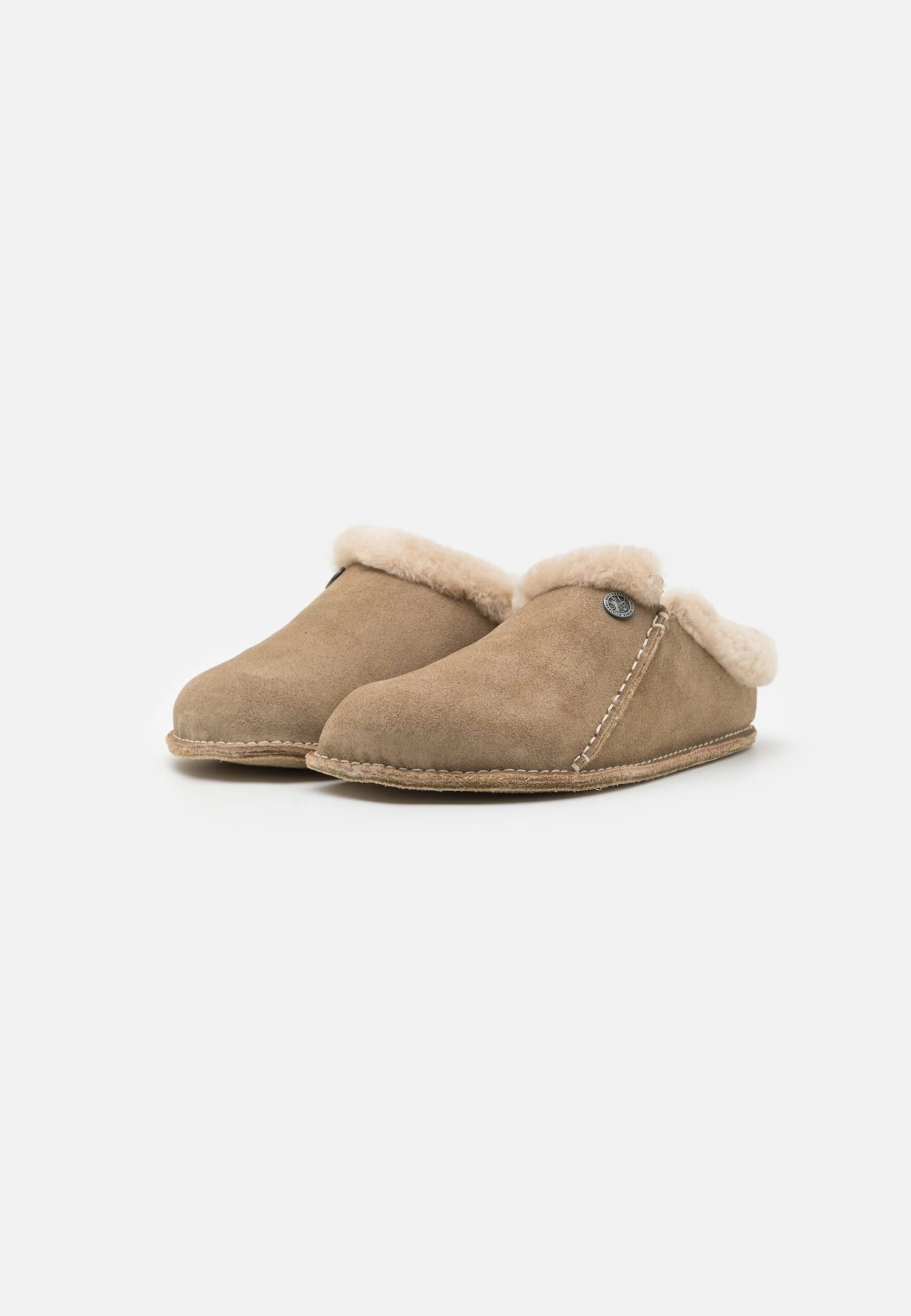 Birkenstock Zermatt Premium Unisex - Pantuflas - Taupe 2 Birkenstock Zermatt Premium Unisex - Pantuflas - Taupe - Imagen 2