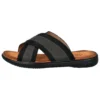 Hombre - Sandalias Planas - Black