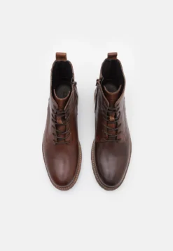 Les Deux Troy Combat Boot - Botines Con Cordones - Cognac -Zapateria Top e11b2a343c994b04aca65ba39f9440ab scaled