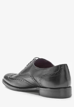 Next Signature Italian Wing Cap Brogues Wide Fit - Zapatos Con Cordones - Black -Zapateria Top ef19bec04e4547f1a9b8972c770ec55d scaled
