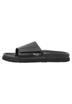 Pepe Jeans Bio M Slider Covered - Sandalias Planas - Black